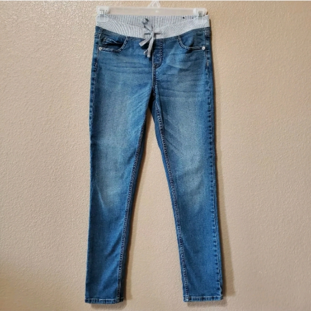 Justice Super Skinny Mid Rise Jeans Girls Sz 14